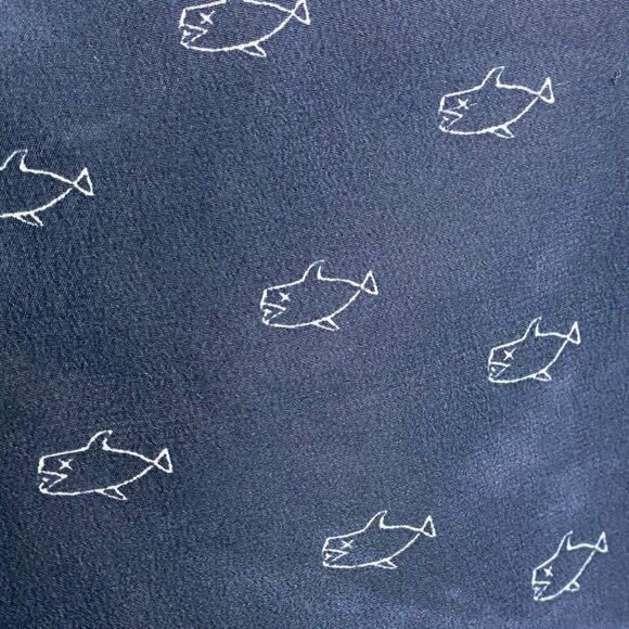 AG Adriano Goldschmied Tank Top Womens Small Blue Silk Sleeveless V-Neck Cami - Picture 6 of 11